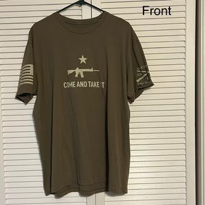 Grunt Style men’s xxl short sleeve army green t shirt.